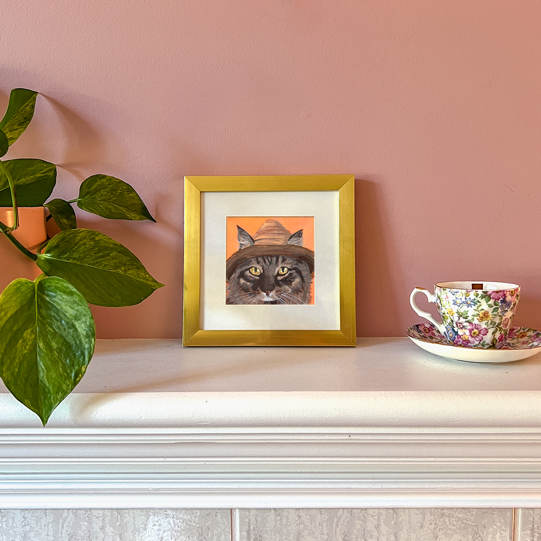 Cat 66: Bear Art Print