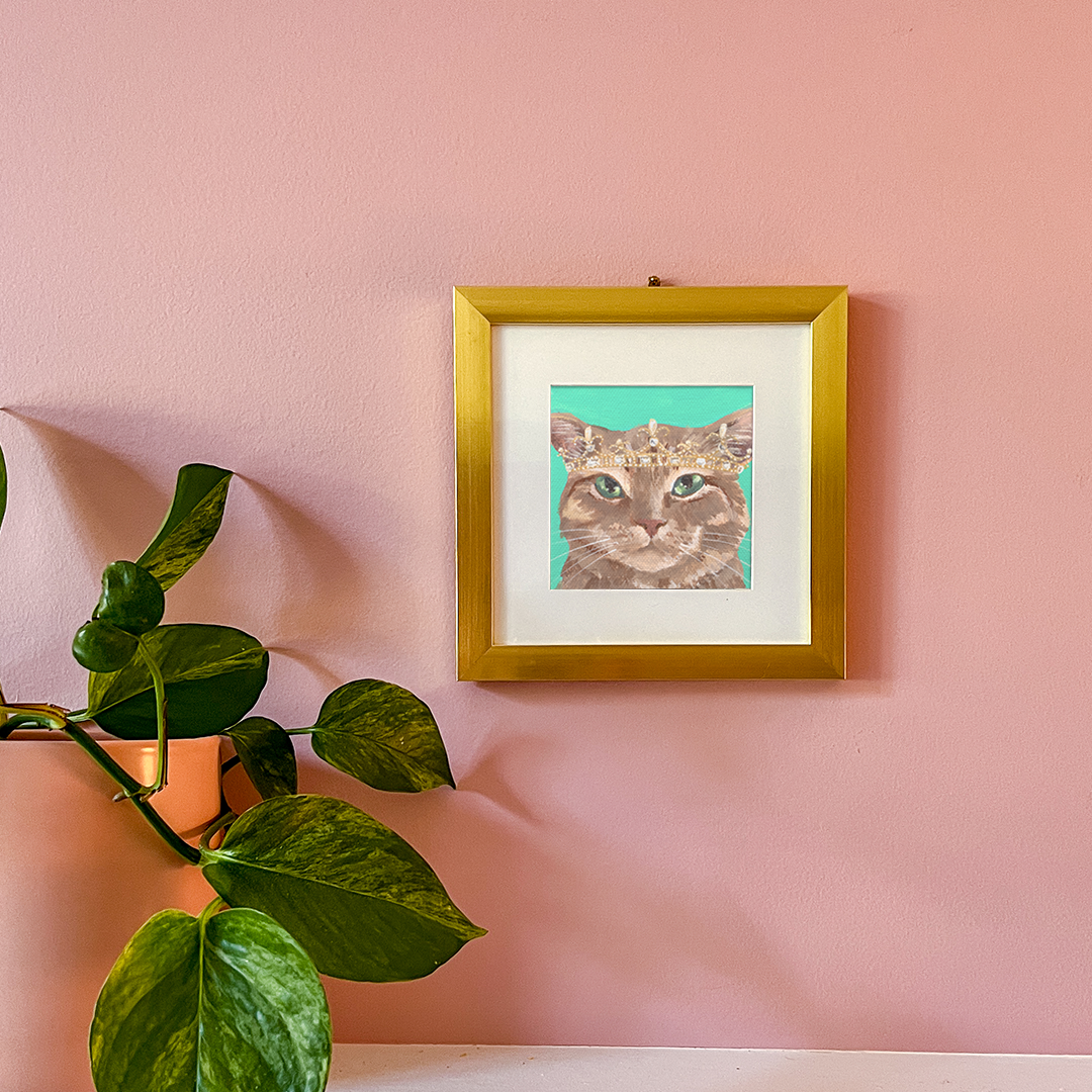 Cat 67: Lucy Art Print