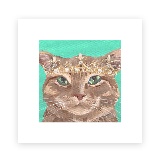 Cat 67: Lucy Art Print