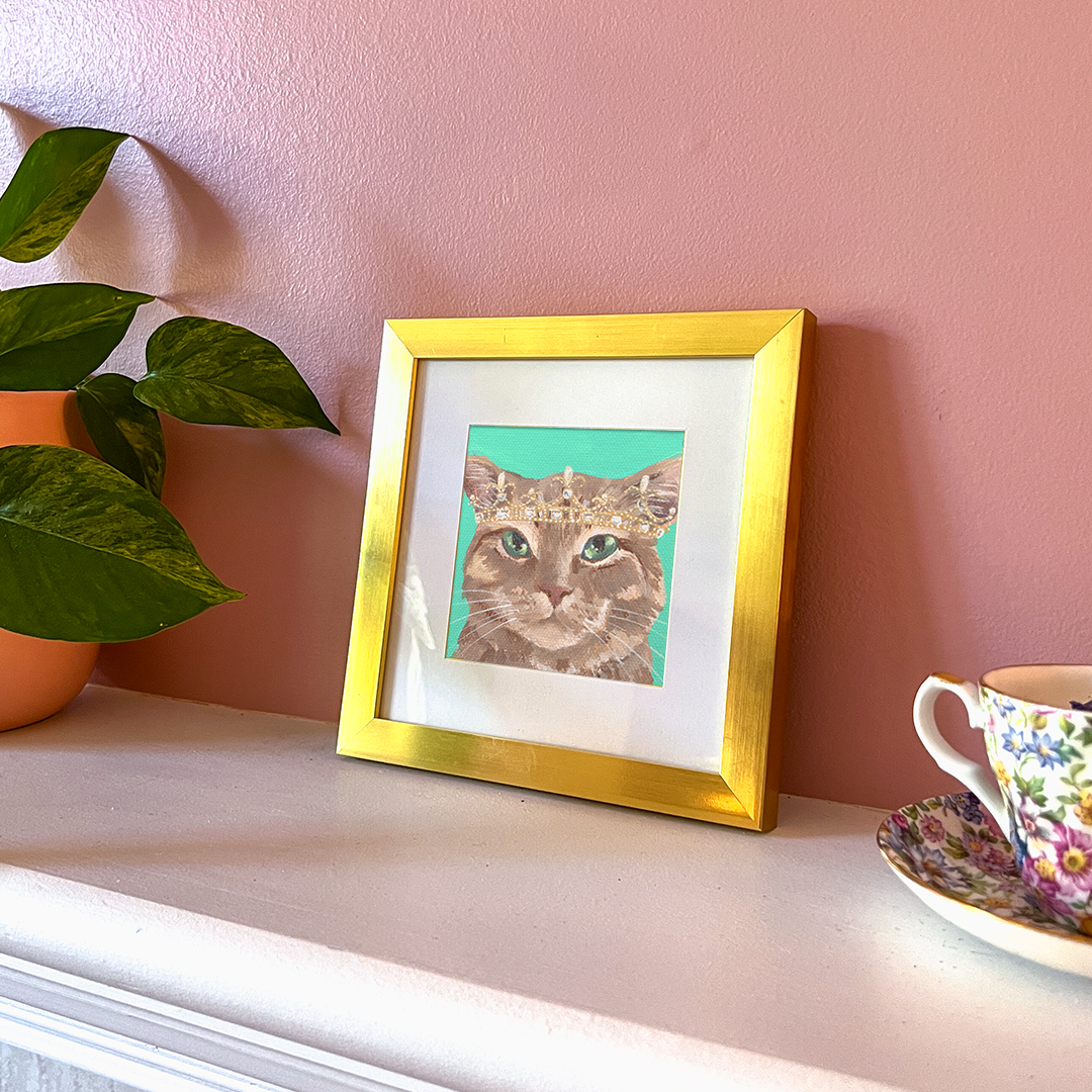 Cat 67: Lucy Art Print