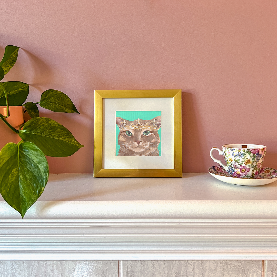 Cat 67: Lucy Art Print