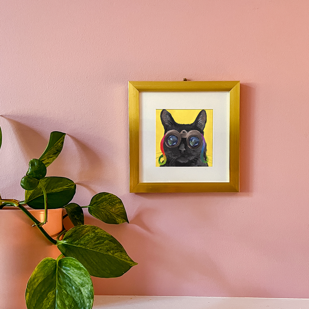 Cat 68: Cinnamon Toastie Art Print