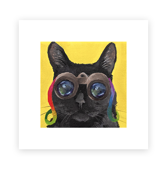 Cat 68: Cinnamon Toastie Art Print