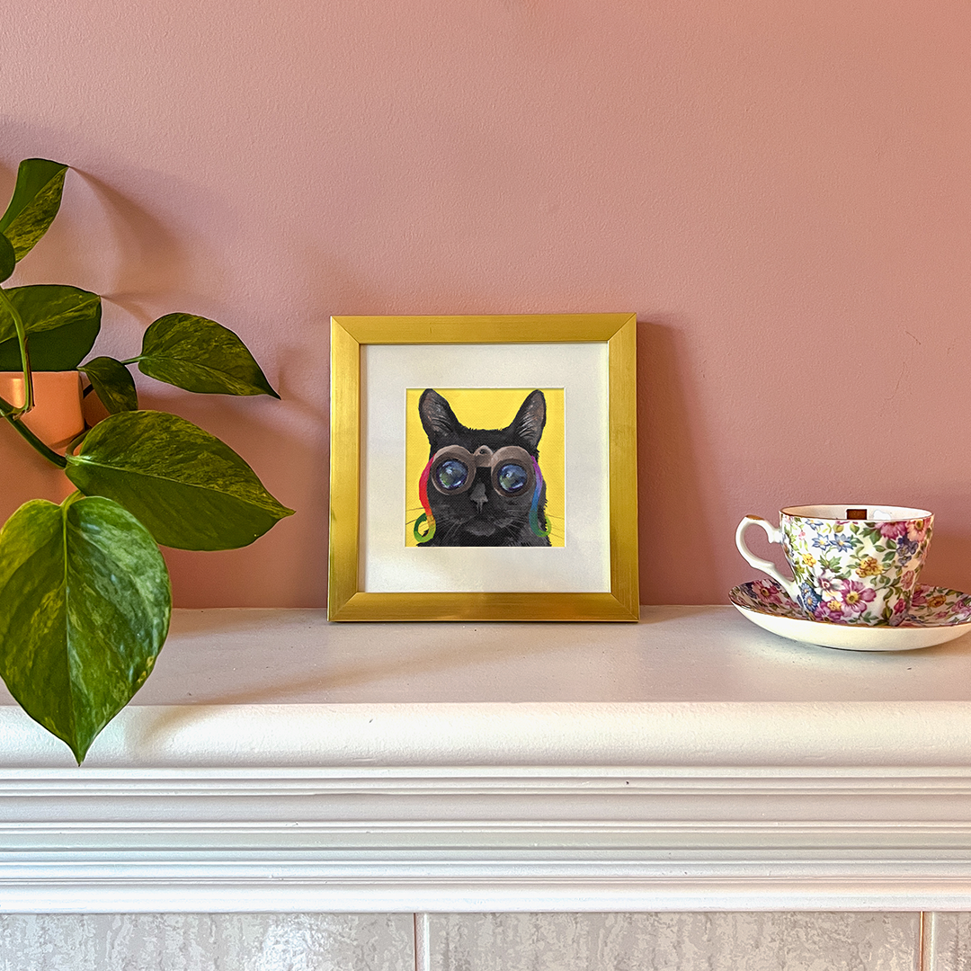 Cat 68: Cinnamon Toastie Art Print