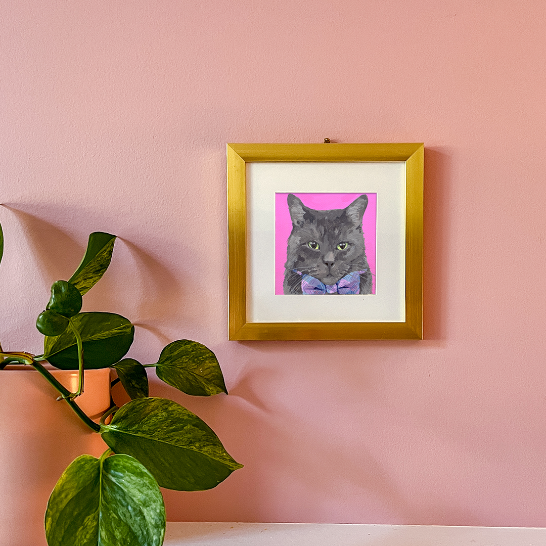 Cat 74: Sam Art Print