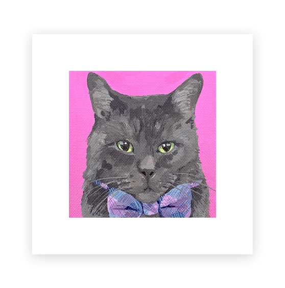 Cat 74: Sam Art Print