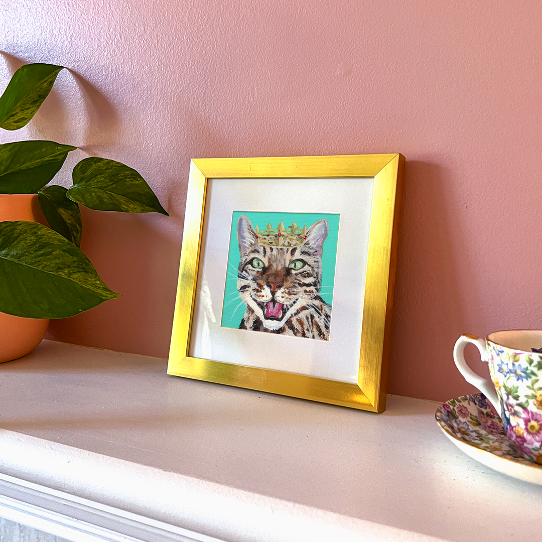 Cat 78: Pixel Art Print