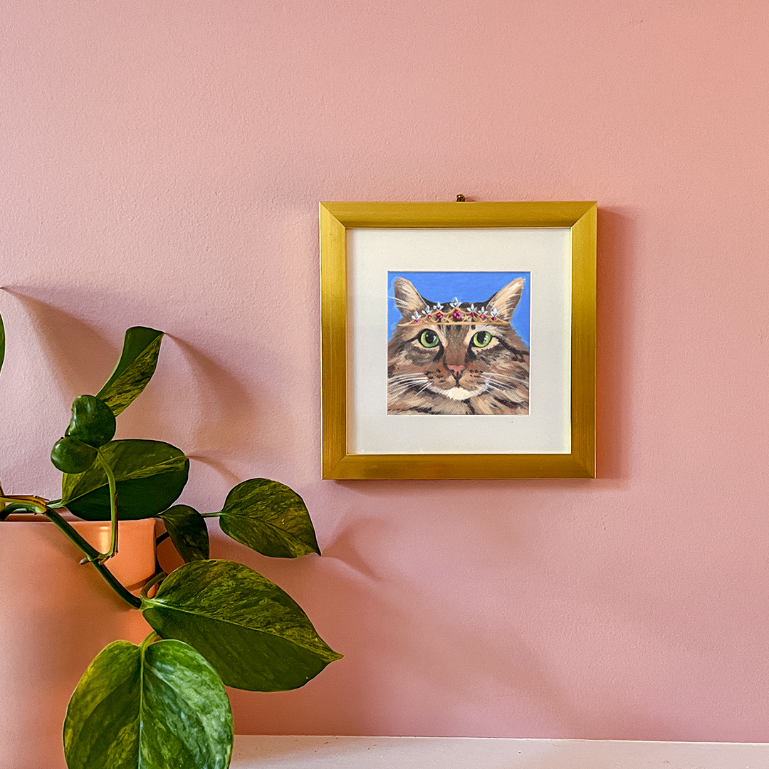 Cat 79: Mimi Art Print