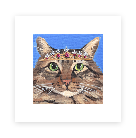 Cat 79: Mimi Art Print
