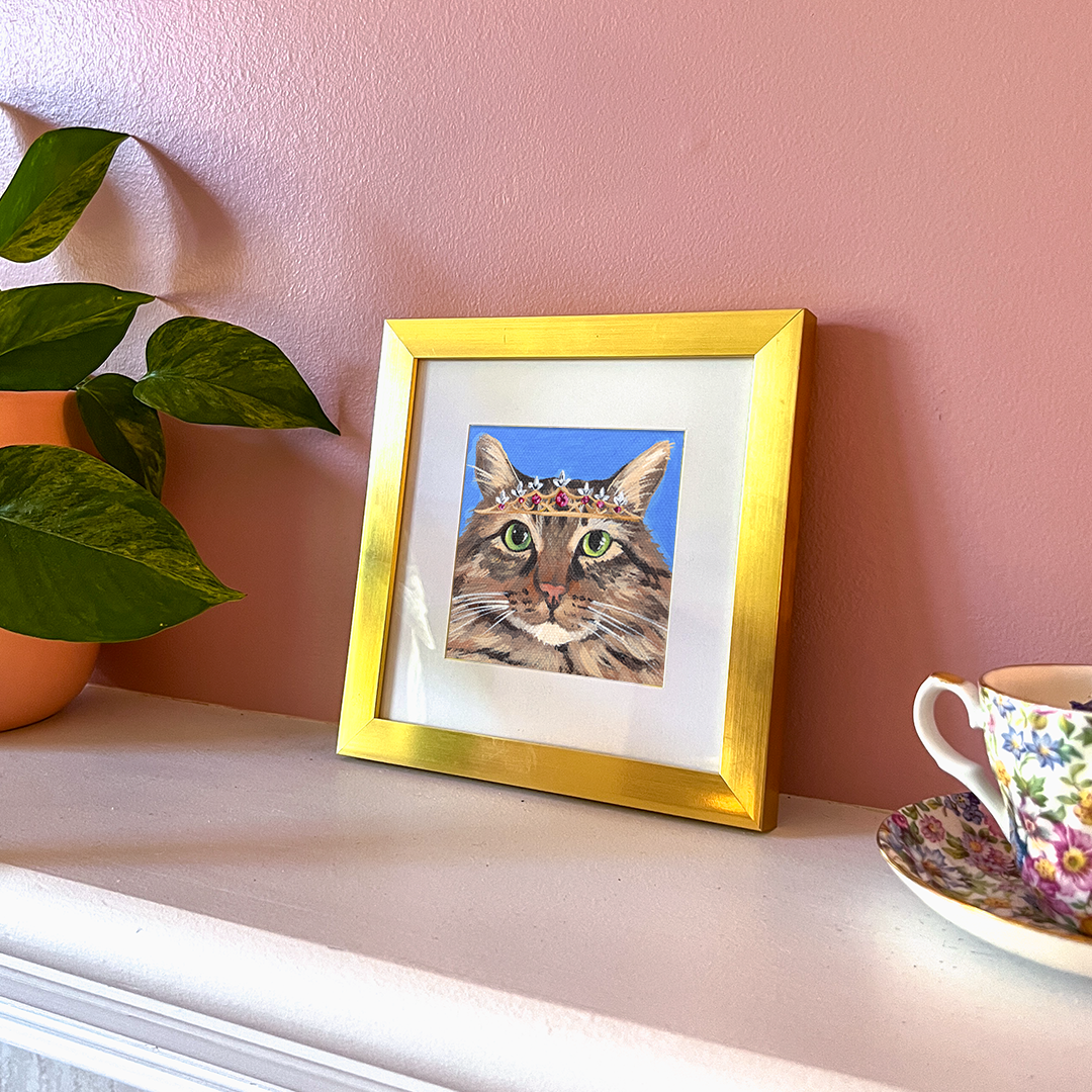 Cat 79: Mimi Art Print