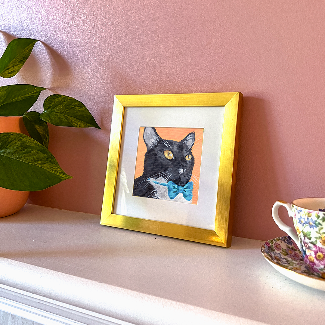 Cat 80: Charlie Art Print
