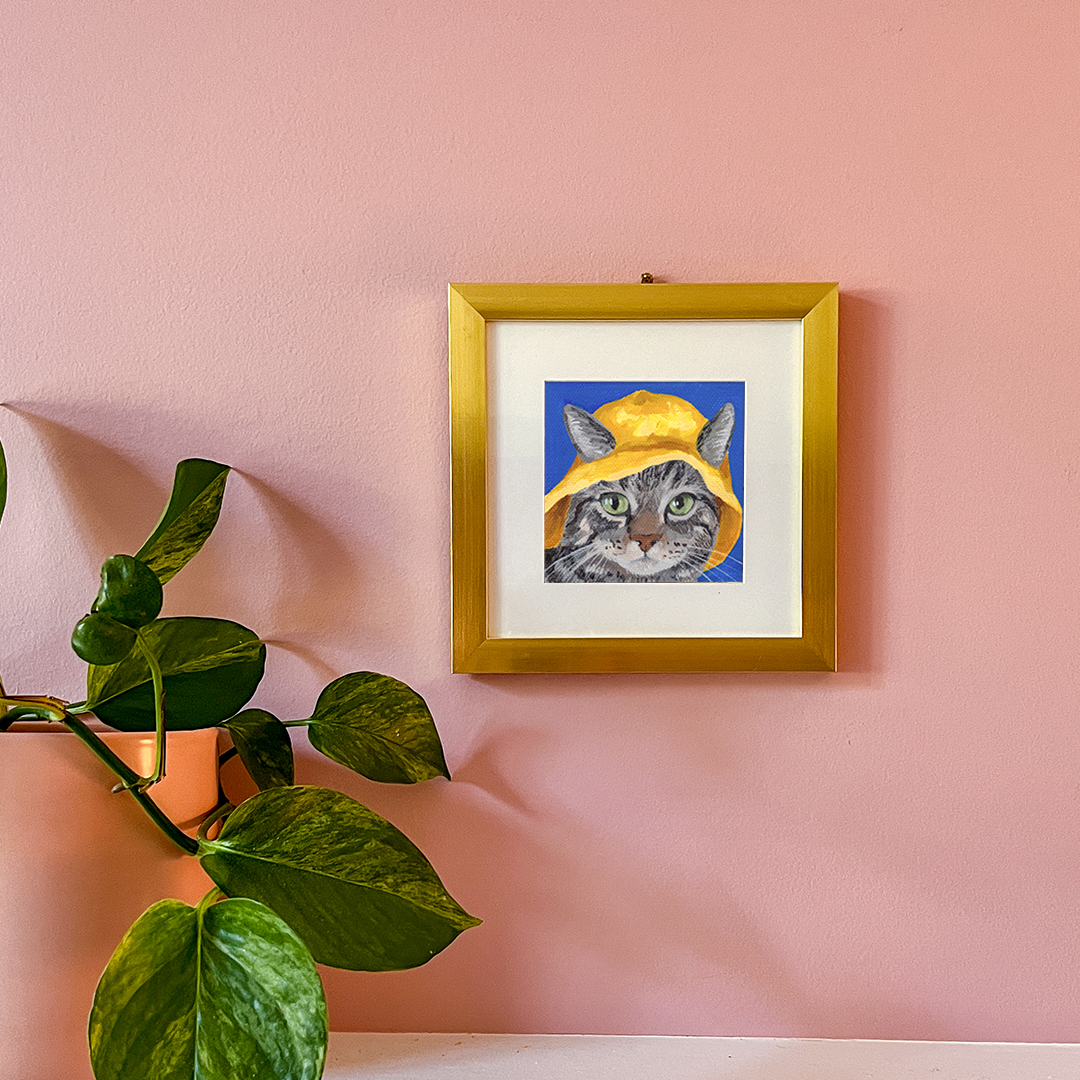 Cat 87: Rocky Art Print