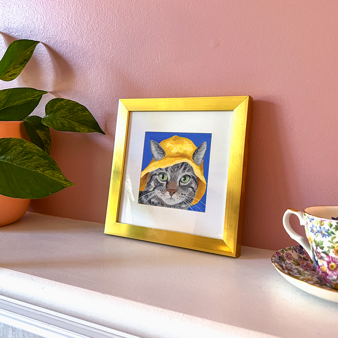 Cat 87: Rocky Art Print