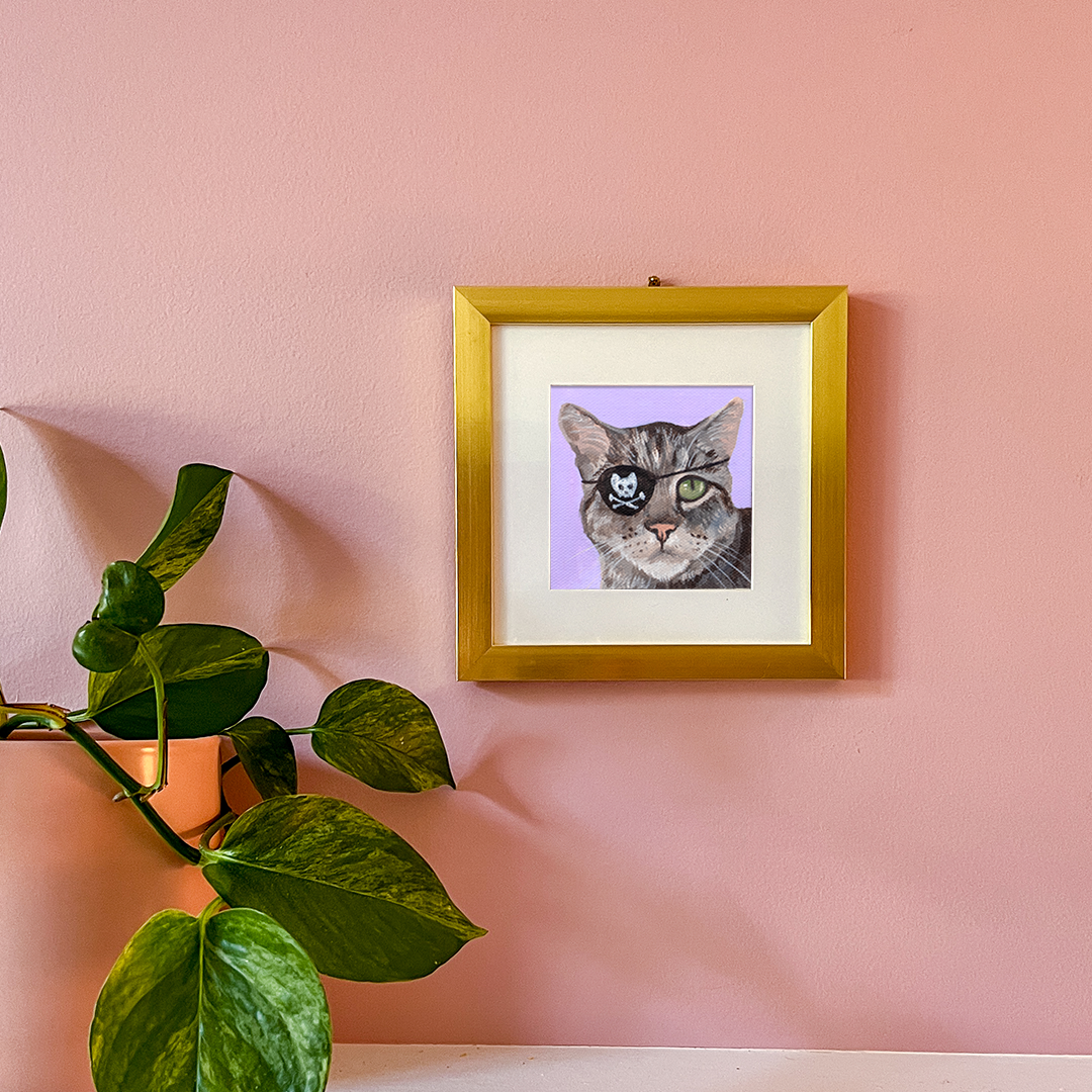 Cat 92: Luke Art Print