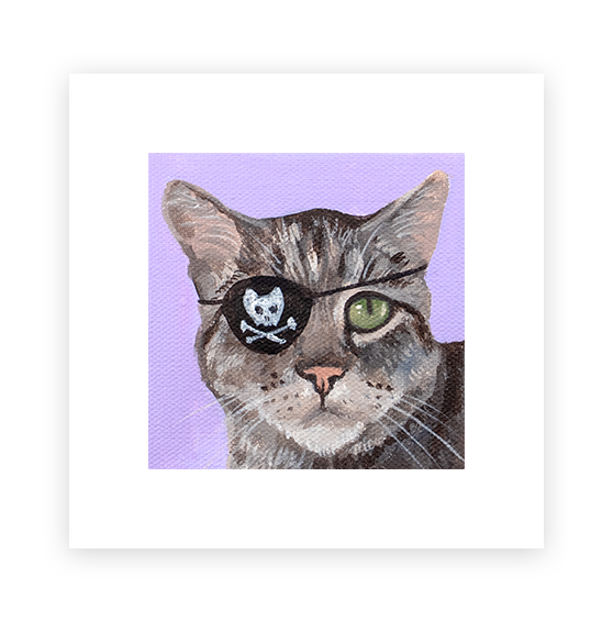 Cat 92: Luke Art Print