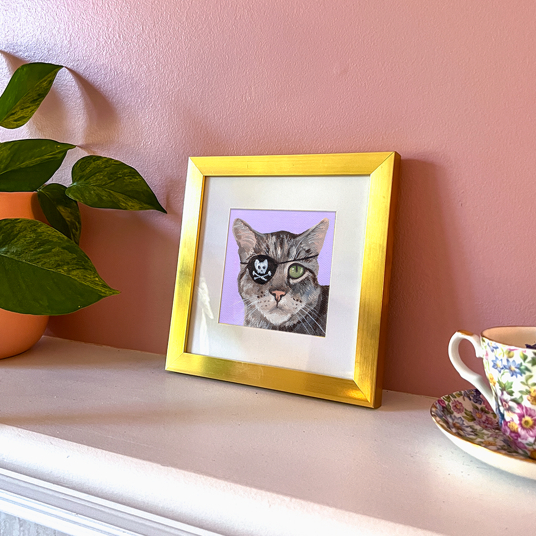 Cat 92: Luke Art Print