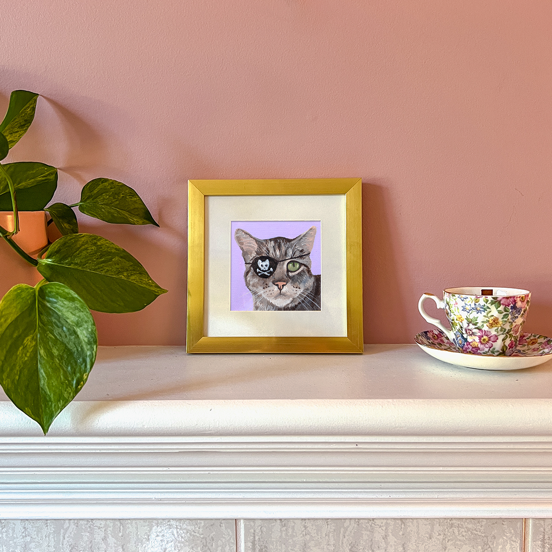 Cat 92: Luke Art Print