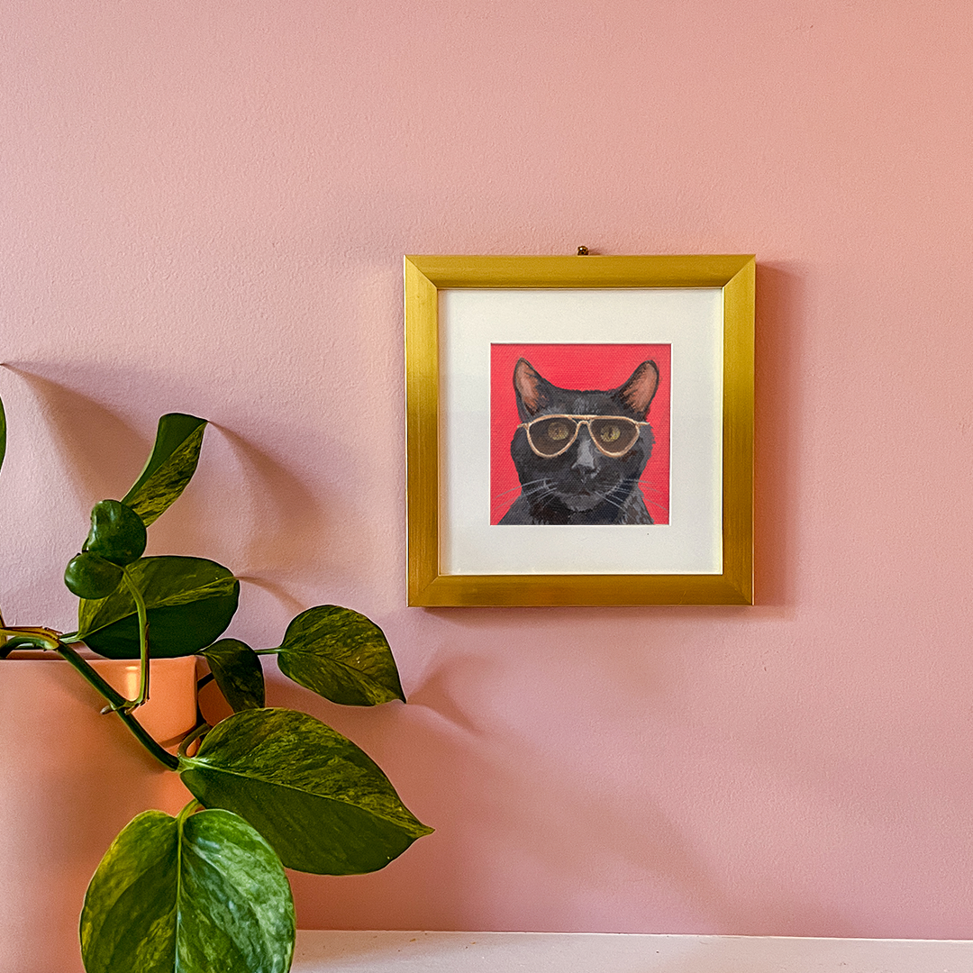Cat 93: Newt Art Print