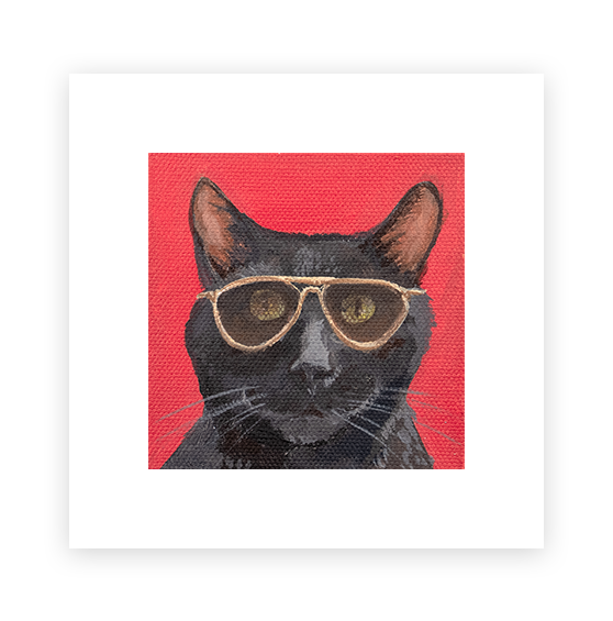 Cat 93: Newt Art Print