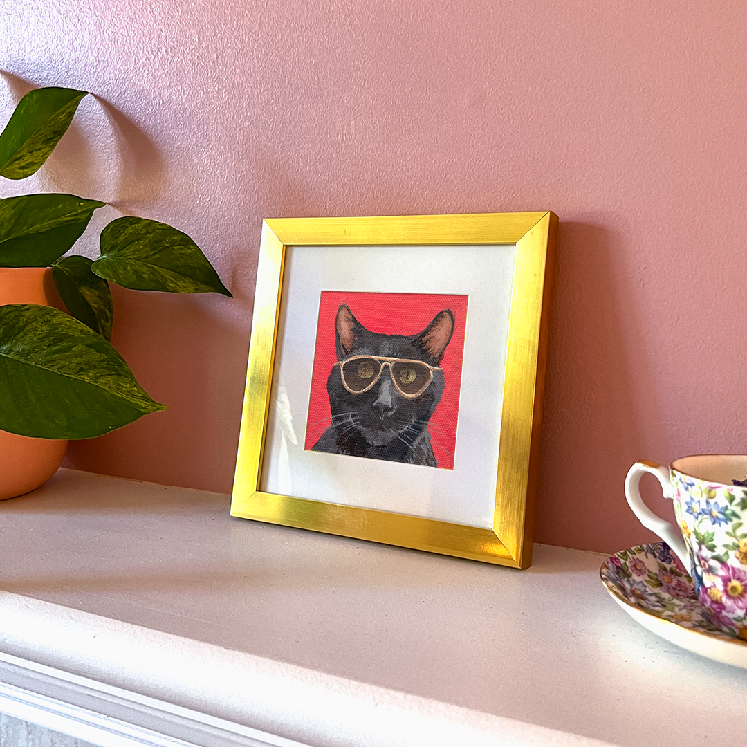 Cat 93: Newt Art Print