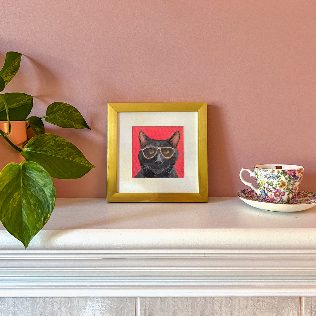 Cat 93: Newt Art Print