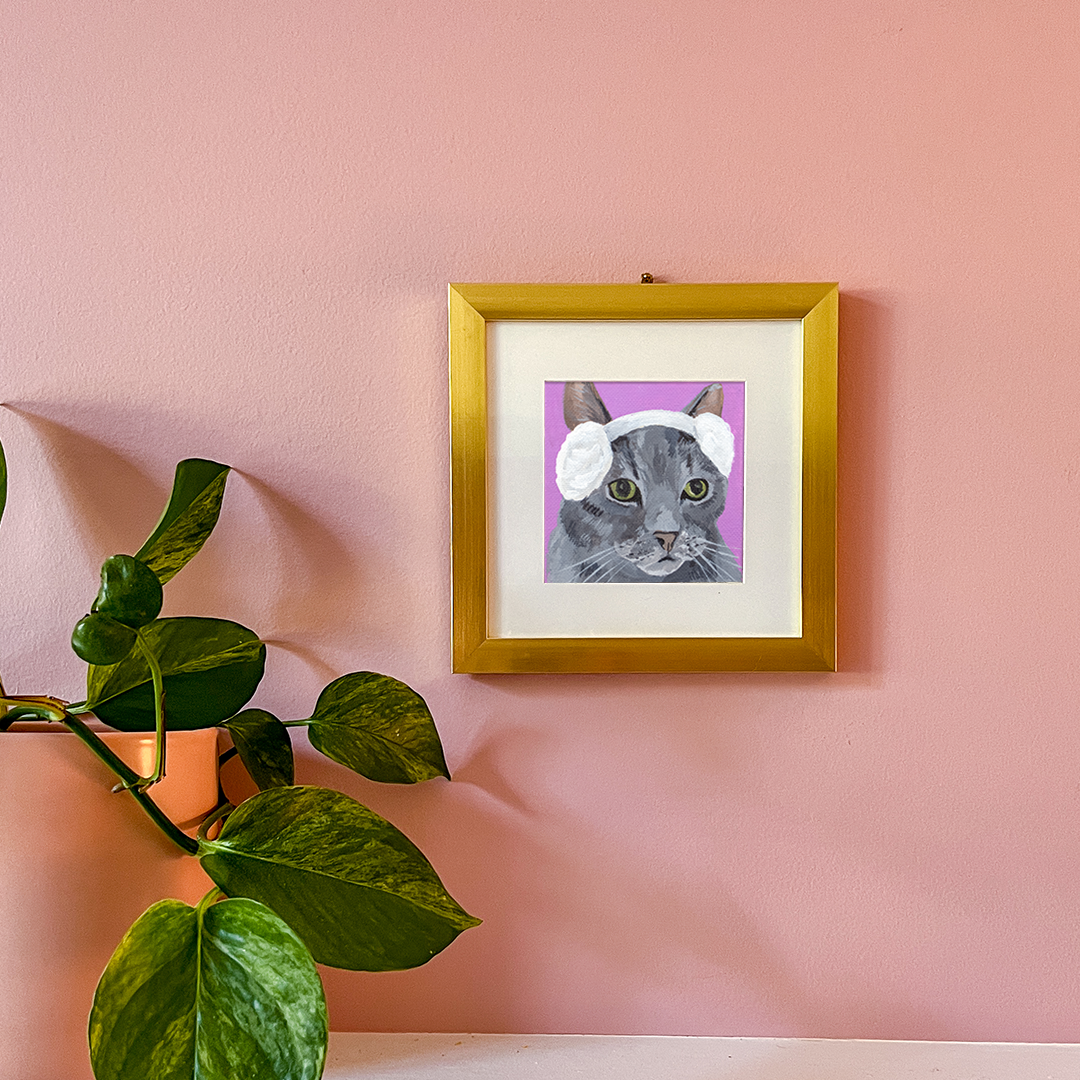 Cat 97: Aurora Art Print