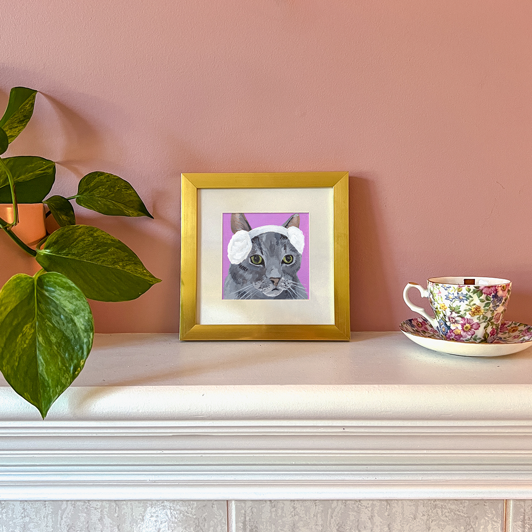 Cat 97: Aurora Art Print