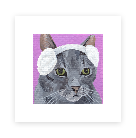 Cat 97: Aurora Art Print