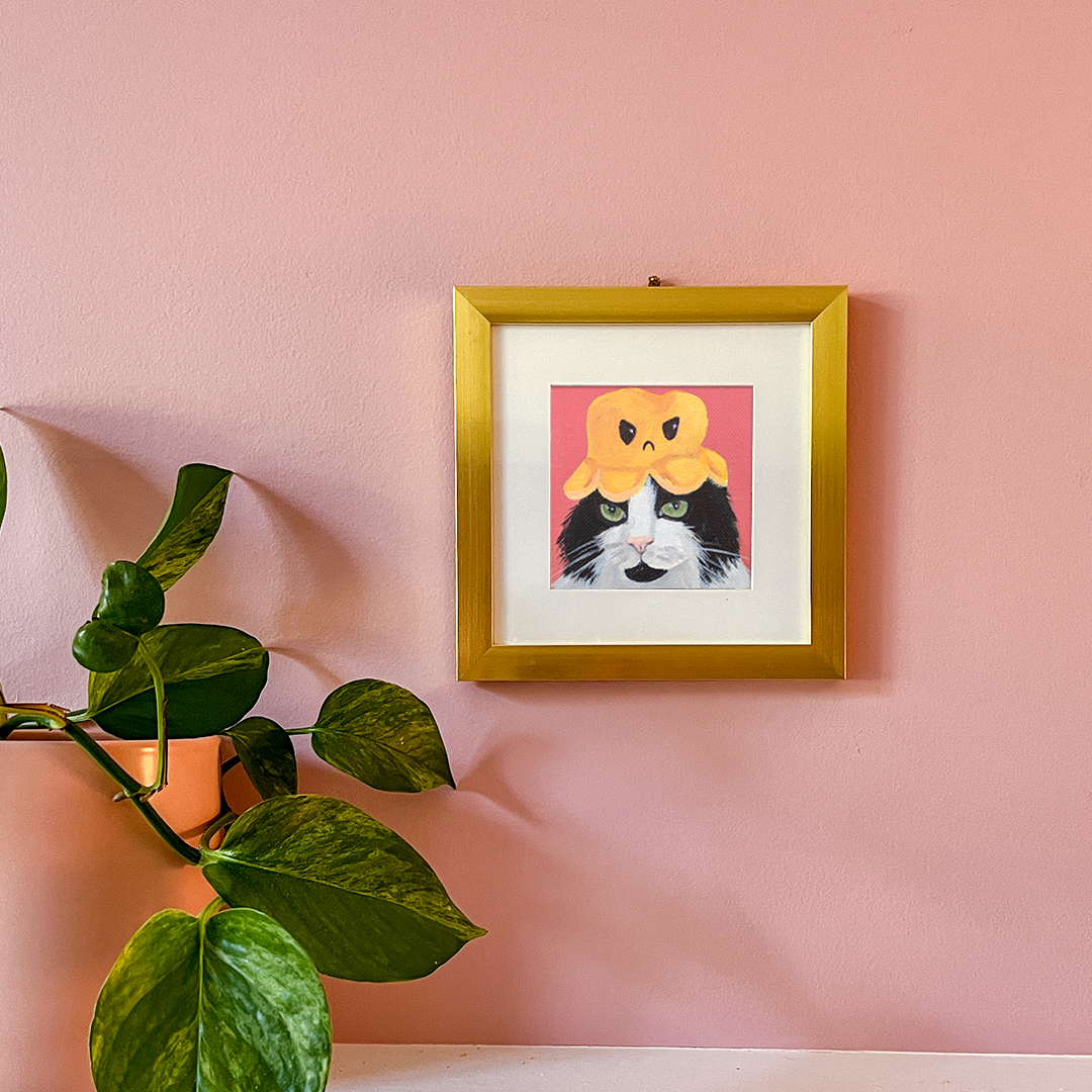 Cat 98: Ricky Art Print