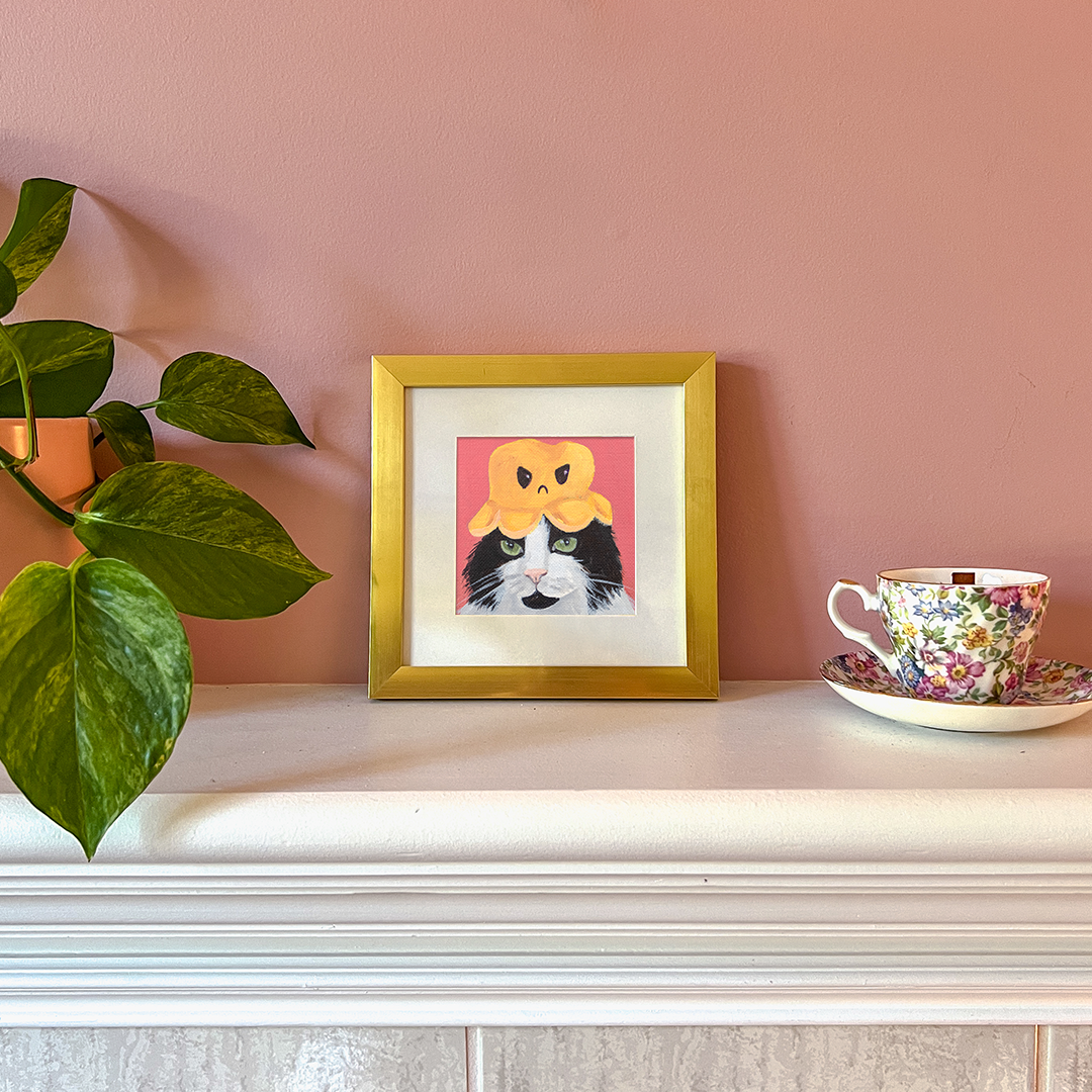 Cat 98: Ricky Art Print