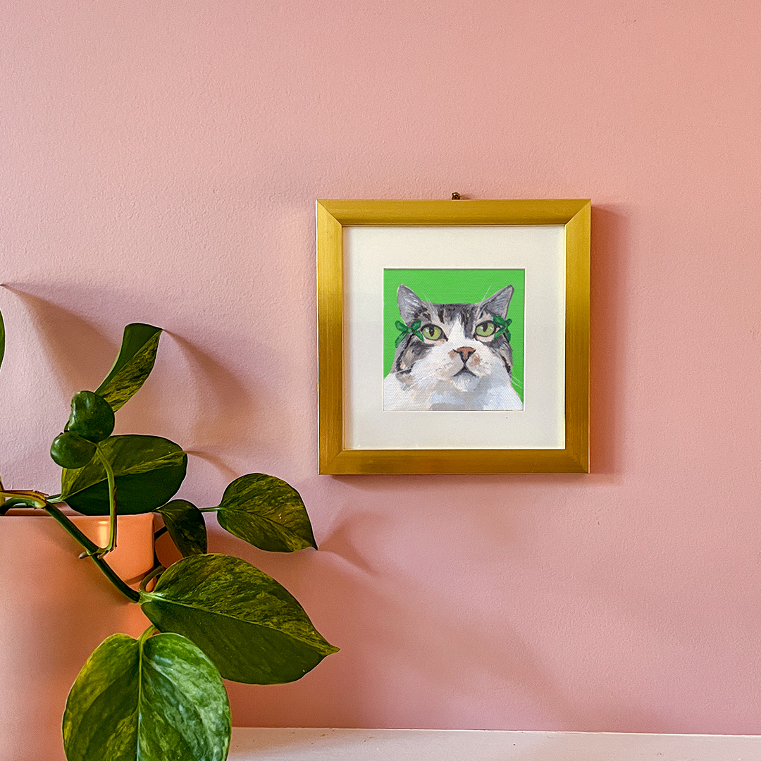 Cat 99: Goerge Art Print