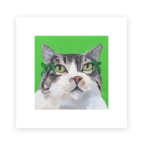 Cat 99: Goerge Art Print