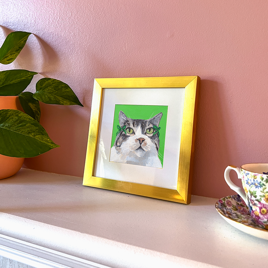 Cat 99: Goerge Art Print