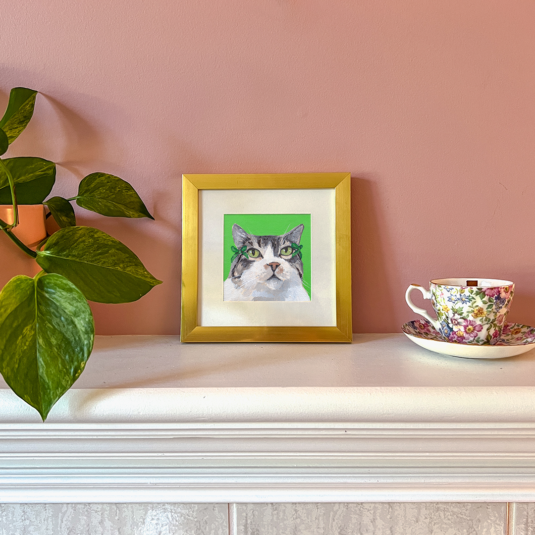 Cat 99: Goerge Art Print
