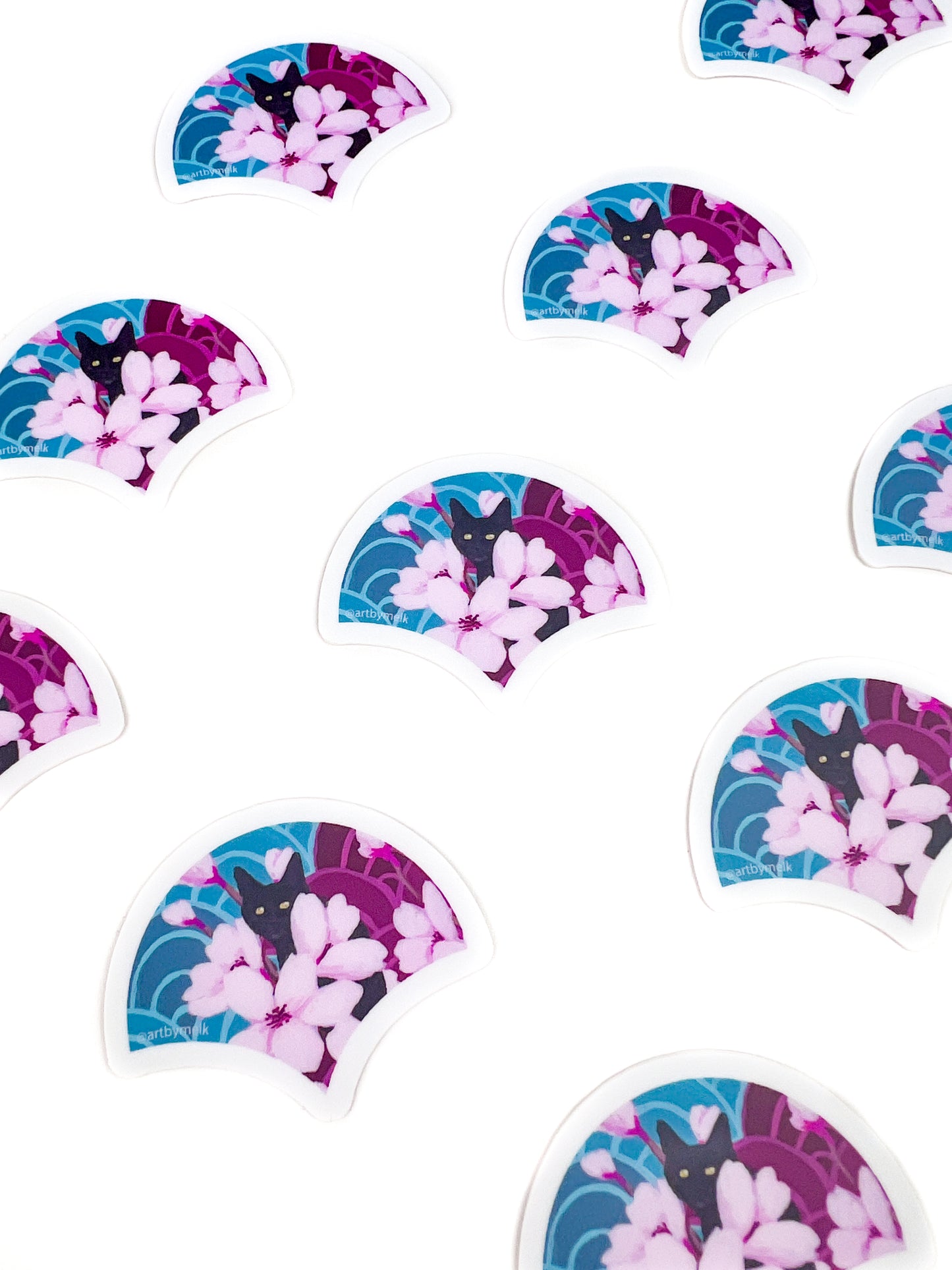 Sticker - Sakura Waves Mini