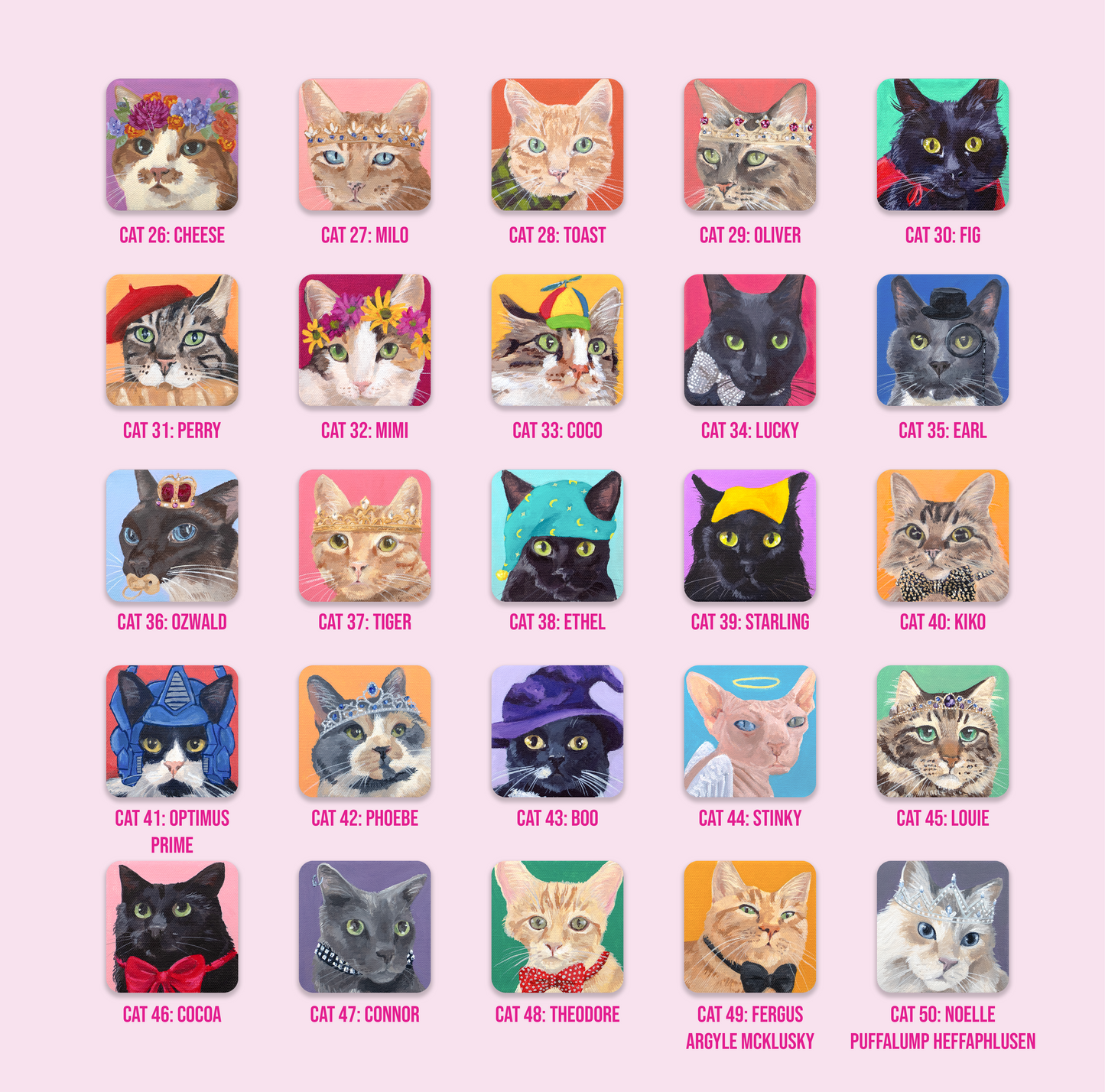 Sticker - 100 Cats
