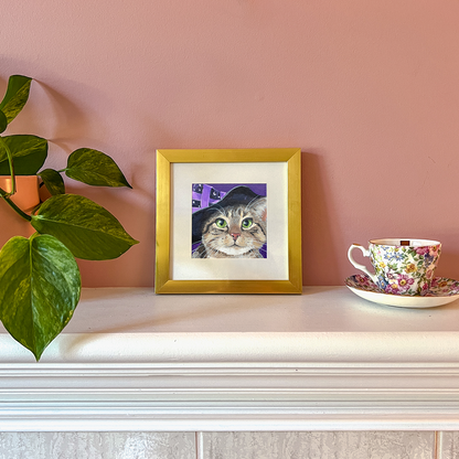 Cat 12: Ophelia Art Print