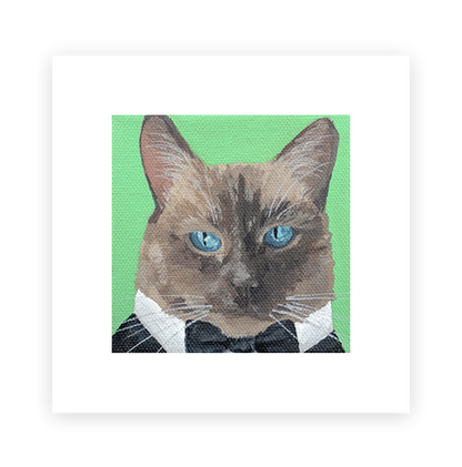 Cat 15: Pan Art Print