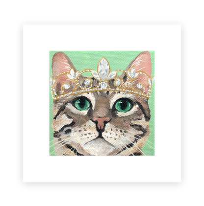 Cat 19: Mookie Art Print