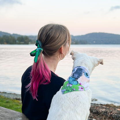 Kitty & Me Matching Scarf and Bandana