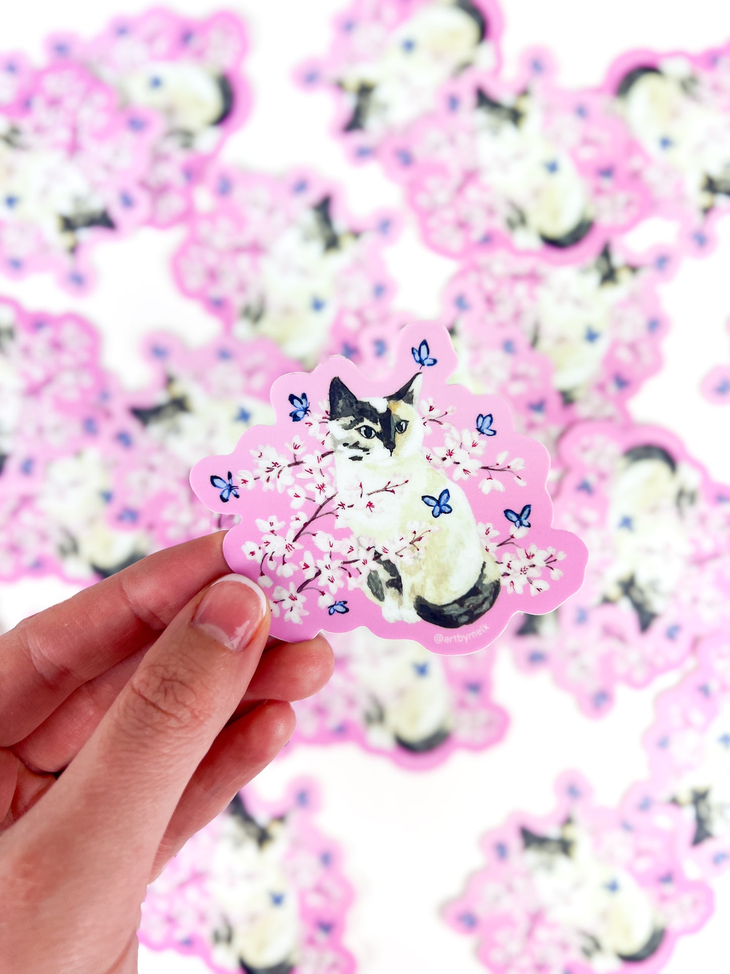 Sticker - Cherry Cat