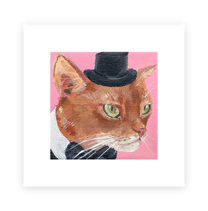 Cat 20: Leonidas Art Print