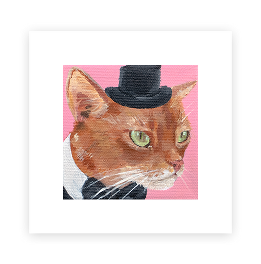 Cat 20: Leonidas Art Print
