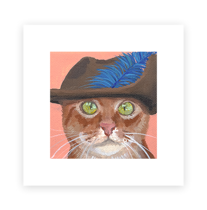 Cat 24: Kiri Art Print