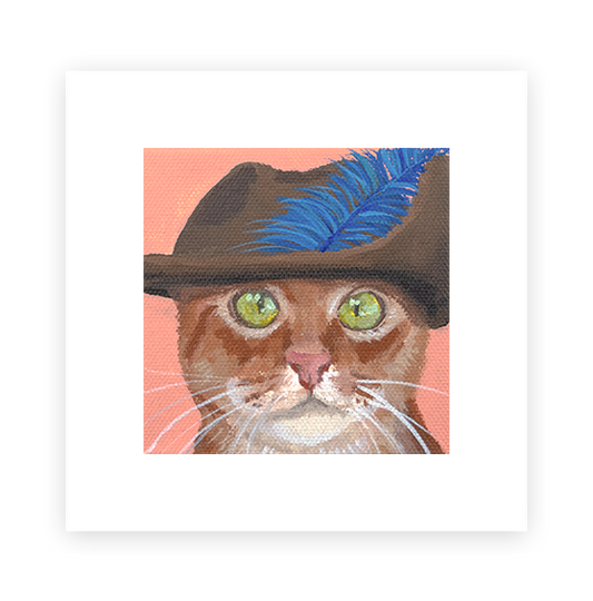 Cat 24: Kiri Art Print