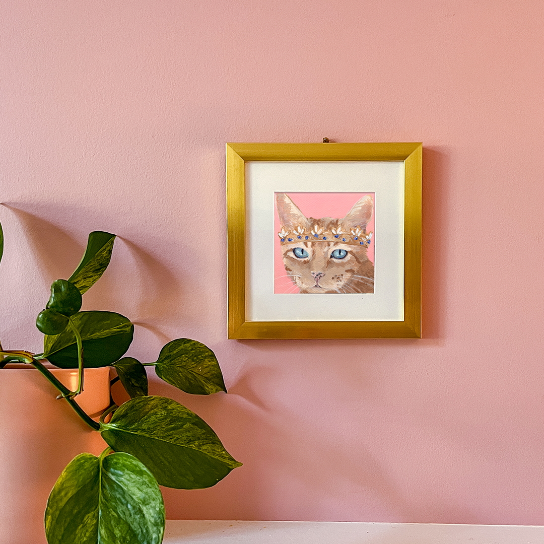 Cat 27: Milo Art Print