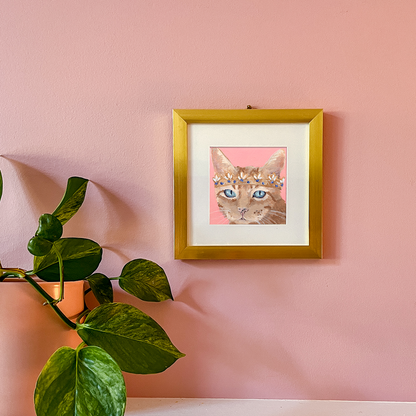 Cat 27: Milo Art Print