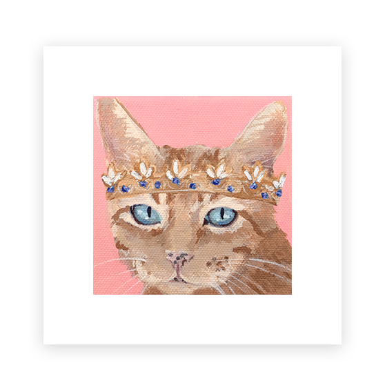 Cat 27: Milo Art Print