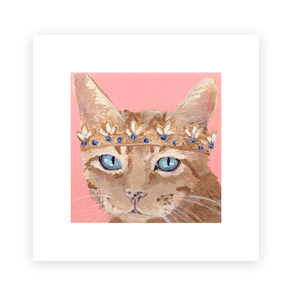 Cat 27: Milo Art Print