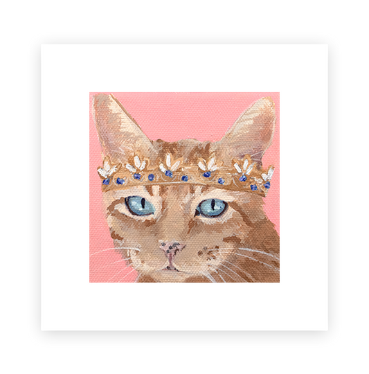 Cat 27: Milo Art Print